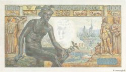 1000 Francs DÉESSE DÉMÉTER FRANCE  1943 F.40.23 SPL