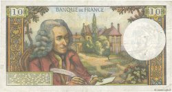 10 Francs VOLTAIRE FRANCE  1973 F.62.63 pr.TTB