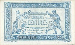 50 Centimes TRÉSORERIE AUX ARMÉES 1917 FRANCE  1917 VF.01.05 SPL