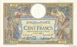 100 Francs LUC OLIVIER MERSON sans LOM FRANCE  1922 F.23.15 pr.SUP
