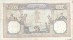 1000 Francs CÉRÈS ET MERCURE FRANCE  1927 F.37.01 TB+