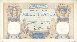 1000 Francs CÉRÈS ET MERCURE type modifié FRANCE  1940 F.38.42 pr.TTB