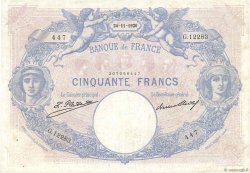 50 Francs BLEU ET ROSE FRANCE 1926 F.14.39