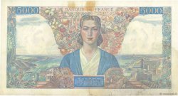 5000 Francs EMPIRE FRANÇAIS FRANCE  1942 F.47.02 TTB