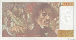 100 Francs DELACROIX 442-1 & 442-2 FRANCE  1994 F.69ter.01a TTB