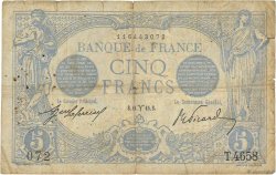 5 Francs BLEU FRANCE  1915 F.02.25 G
