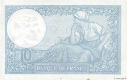 10 Francs MINERVE modifié FRANCE  1940 F.07.24 TTB+
