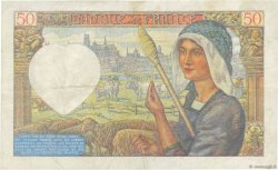 50 Francs JACQUES CŒUR FRANCE  1941 F.19.05 TTB