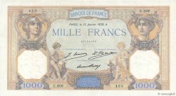 1000 Francs CÉRÈS ET MERCURE FRANCE  1930 F.37.04 TTB+