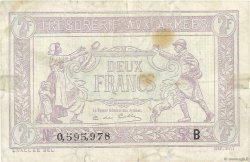 2 Francs TRÉSORERIE AUX ARMÉES FRANCE  1917 VF.05.02 TB