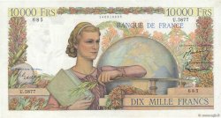 10000 Francs GÉNIE FRANÇAIS FRANCE  1953 F.50.68 TTB