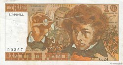 10 Francs BERLIOZ FRANCE  1974 F.63.03 TTB