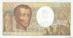 200 Francs MONTESQUIEU FRANCE  1990 F.70.10c VF