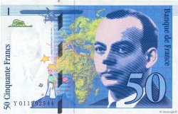 50 Francs SAINT-EXUPÉRY FRANKREICH  1993 F.72.02