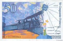 50 Francs SAINT-EXUPÉRY FRANCIA  1993 F.72.02 BB