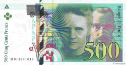 500 Francs PIERRE ET MARIE CURIE FRANCE  1994 F.76.01 VF+