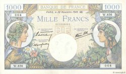 1000 Francs COMMERCE ET INDUSTRIE FRANCIA  1940 F.39.02
