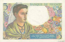 5 Francs BERGER FRANCE  1943 F.05.04 SUP+