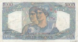 1000 Francs MINERVE ET HERCULE FRANCE 1950 F.41.31
