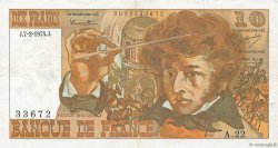 10 Francs BERLIOZ FRANCE  1974 F.63.03