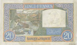 20 Francs TRAVAIL ET SCIENCE FRANCE  1941 F.12.15 pr.TTB