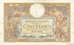 100 Francs LUC OLIVIER MERSON grands cartouches FRANCE 1933 F.24.12