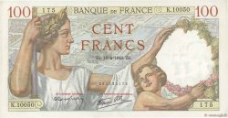 100 Francs SULLY FRANCE  1940 F.26.27 SUP