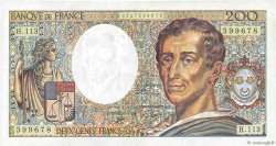 200 Francs MONTESQUIEU FRANCE  1990 F.70.10c TTB