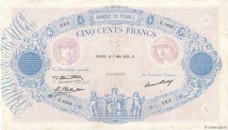 500 Francs BLEU ET ROSE FRANCIA  1931 F.30.34