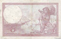 5 Francs FEMME CASQUÉE modifié Numéro radar FRANCE  1939 F.04.04 TB