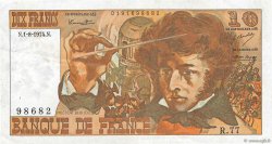 10 Francs BERLIOZ FRANCE  1974 F.63.06 VF
