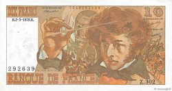 10 Francs BERLIOZ FRANCE  1978 F.63.23 XF-