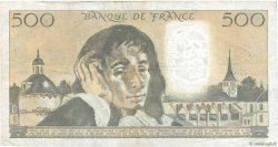 500 Francs PASCAL FRANKREICH  1982 F.71.27 fSS