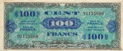 100 Francs DRAPEAU FRANCIA  1944 VF.20.01 BC+