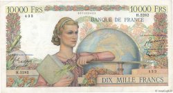 10000 Francs GÉNIE FRANÇAIS FRANCE  1952 F.50.56 TB
