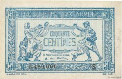 50 Centimes TRÉSORERIE AUX ARMÉES 1919 FRANCE  1919 VF.02.02 pr.NEUF