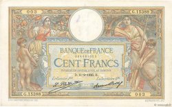 100 Francs LUC OLIVIER MERSON grands cartouches FRANCE  1926 F.24.05 pr.TTB