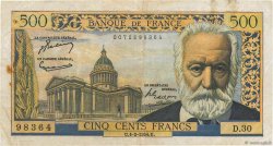 500 Francs VICTOR HUGO FRANCE  1954 F.35.02 TB