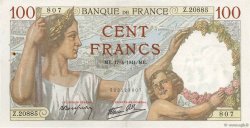 100 Francs SULLY FRANCIA  1941 F.26.50