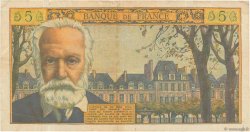 5 Nouveaux Francs VICTOR HUGO FRANCE  1959 F.56.04 TTB