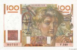 100 Francs JEUNE PAYSAN FRANCIA  1948 F.28.18 SC