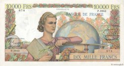 10000 Francs GÉNIE FRANÇAIS FRANCE  1953 F.50.63 SUP+