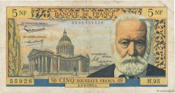 5 Nouveaux Francs VICTOR HUGO FRANCE  1963 F.56.13 TB