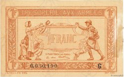 1 Franc TRÉSORERIE AUX ARMÉES 1917 FRANCE  1917 VF.03.07 TTB