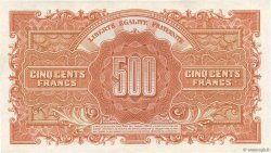 500 Francs MARIANNE fabrication anglaise FRANCE  1945 VF.11.01 SUP+