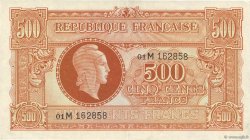 500 Francs MARIANNE fabrication anglaise FRANCE  1945 VF.11.02 SUP