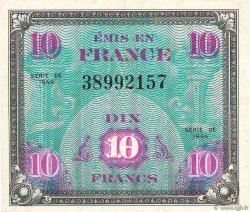 10 Francs DRAPEAU FRANCE  1944 VF.18.01 SUP+