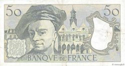 50 Francs QUENTIN DE LA TOUR FRANCE  1985 F.67.11 TTB
