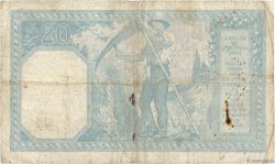 20 Francs BAYARD FRANCE  1917 F.11.02 B+
