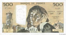 500 Francs PASCAL FRANCE  1980 F.71.22 TTB+